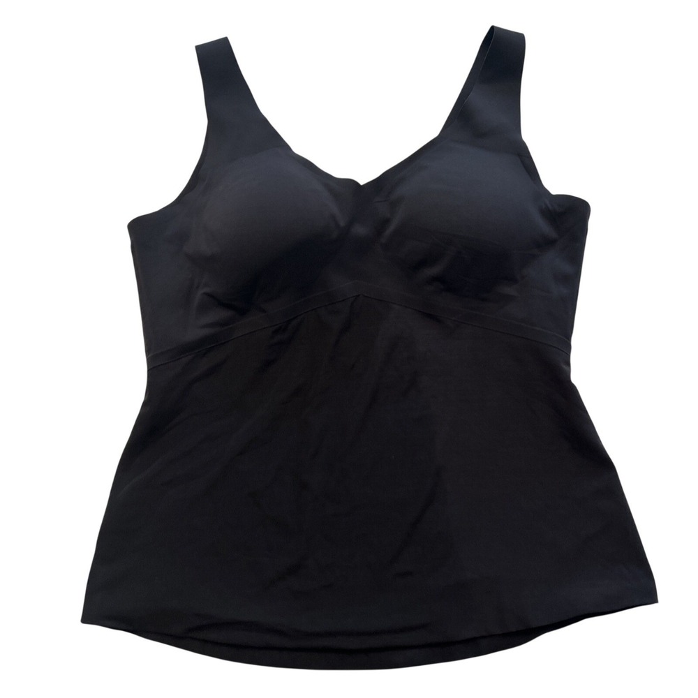 Honeylove LiftWear Tank Top Womens 1X Shapewear in Black Sleeveless